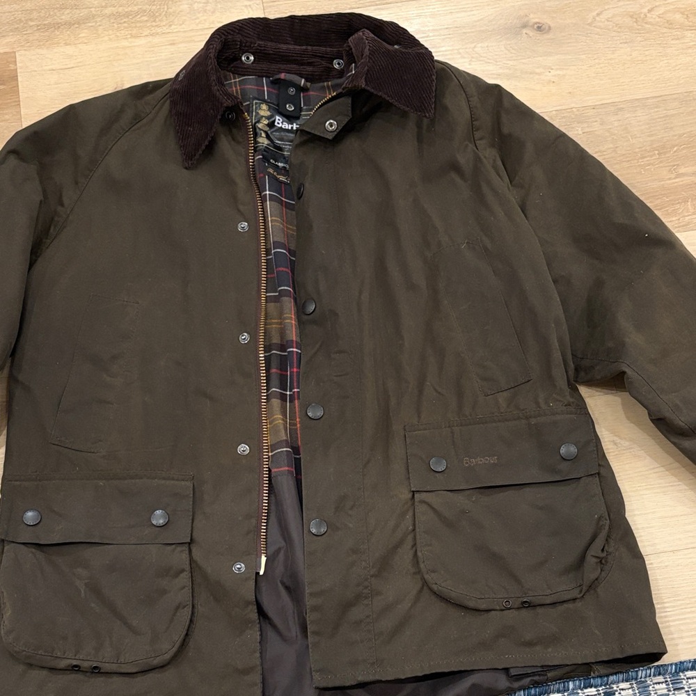 Barbour Men's Olive Field Jacket